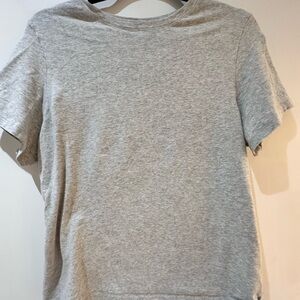 Skims Women's Lightweight Crewneck T‑Shirt in Heather Gray